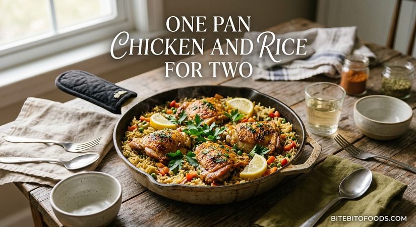One Pan Chicken and Rice for Two: An Easy, Flavorful Dinner